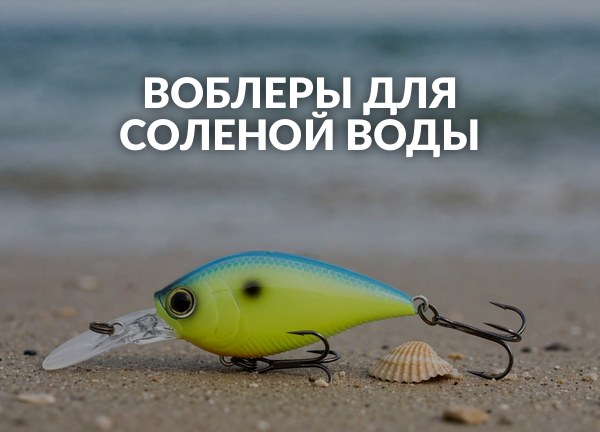 Воблеры для соленой воды