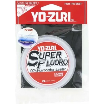 Флюорокарбон YO-ZURI SUPERFLUORO 30YDS 6Lbs 3kg (0.215mm)