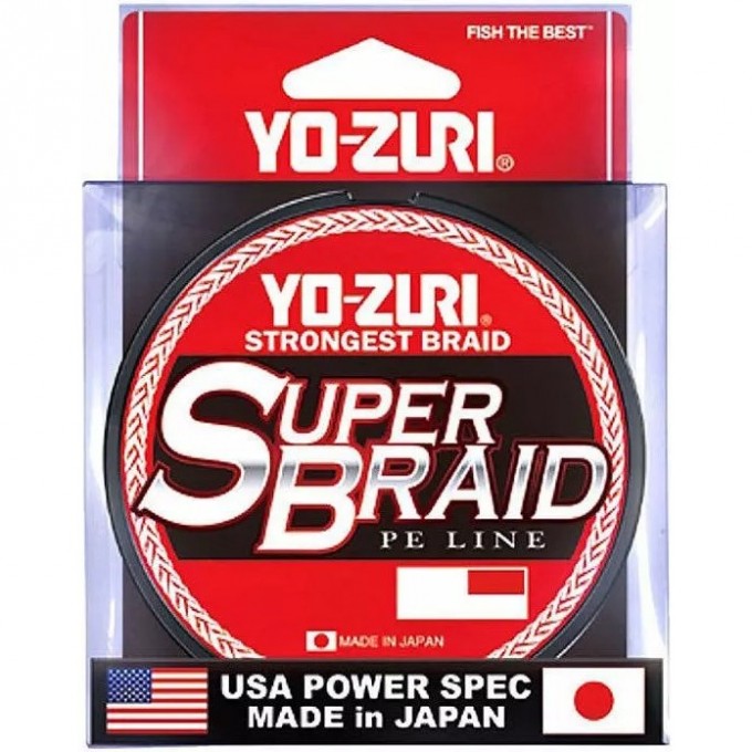 Плетеный шнур YO-ZURI PE SUPERBRAID 150YDS Blue 10Lbs (0.15mm) R1256-B Плетеный шнур YO-ZURI PE SUPERBRAID 150YDS Blue 10Lbs (0.15mm) R1256-B