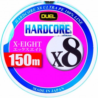 Шнур YO-ZURI PE HARDCORE X8 EGING 1.0/0.171мм 9.0кг 150м MILKY ORANGE Шнур YO-ZURI PE HARDCORE X8 EGING 1.0/0.171мм 9.0кг 150м MILKY ORANGE