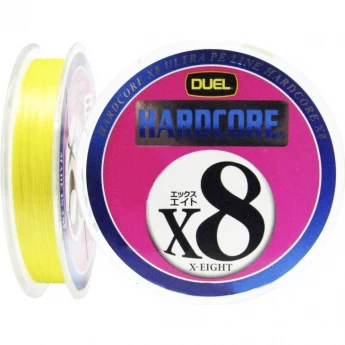 Шнур YO-ZURI PE HARDCORE X8 PRO DUEL 0.6/0.13мм 5.8кг 150м